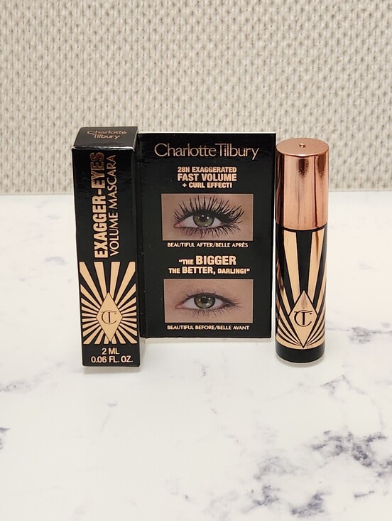 Charlotte Tilbury Other - Charlotte Tilbury Exagger-Eyes Volume Mascara MINI Size .06 oz